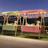 Mobile foldable display stand, market night market stall table, promotional display stand, street st