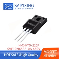 5PCS Original SVF10N65F Packaging TO-220F N Channel 650V 10A Field Effect Management MOSFET SVF10N65