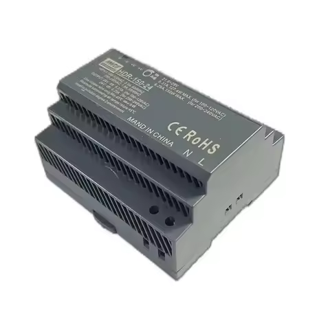 150W 12V 15V 24V 48V DIN Rail Slim Power Supply HDR-150-12 HDR-150-15 HDR-150-24 HDR-150-48