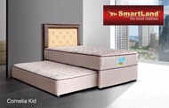 Bed Dorong Anak Fullset 120x200 - Springbed Anak Smartland 2in1 Cornelia - Medan