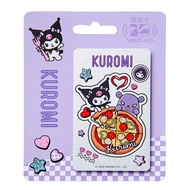 台灣酷洛米Retro Bites系列搖滾披薩悠遊卡Supercard Sanrio Kuromi 庫洛米 買4張包順豐 捷運卡 公車卡 屈臣氏 7-11全家萊爾富OK超商可支付增值