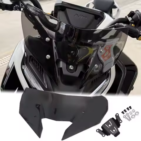 2025 675NK Windscreen For CFMOTO 675 NK NK675 Windshield Wind Deflector Fairing Visor Motorcycle Acc