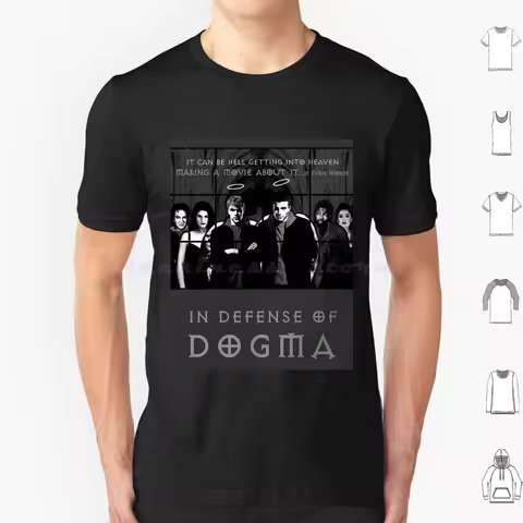 Dogma Classic Movie 1999 T Shirt Cotton Men Women DIY Print Dogma Music Movie Classic Horror Hallowe