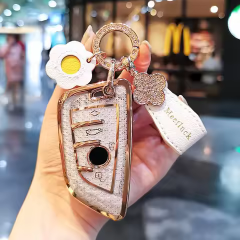 Car key case cover shell for BMW 3 Series 325Li/320Li/330Li/316i/318i/328Li gt cars accessories Auto