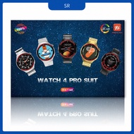 [SR] New Style WATCH 4 PRO SUIT Large Round Screen Smart WATCH Set Wireless Charging 7 Straps Exquis