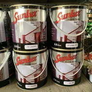 3.5 Liter SUNLUX Gloss Paint Glossy Wood Or Metal Paint / Cat Kayu Dan Besi