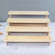 3Layer 30CM Wood Display Riser Stand Jewelry Display Stand Multilayer Reveal Frame Cupcake Stand