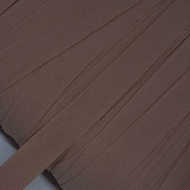 (Harga Per Meter) Karet Elastis Lembut Warna Cokelat Lebar 15cm / 15mm