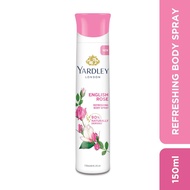 Yardley London English Rose Deodorant Body Spray For Women - 150mL