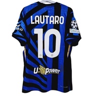 Hot 2025 Inter Milan Lautaros Player Version 3Dพิมพ์เสื้อยืดเป็นเสื้อยืดแฟชั่นสบายๆQuick-Dryingและขน