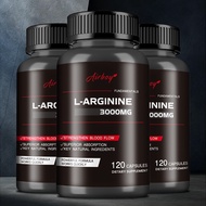 Airboy L-Arginine, 3000mg-60/120 Capsules Made In Usa
