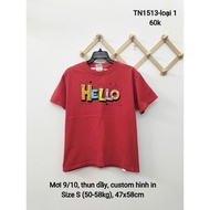 Short-sleeved T-shirts, 2-hand T-shirts, plain T-shirts [Go Vap/Fire Express]