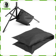 Fogong Photographic Sandbag Portable Balance Sand Bag Strong for Light Stands, Tripod Sturdy Black