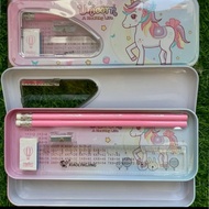Unicorn pencil case stationery set Unicorn stationery set/ Unicorn pencil case set