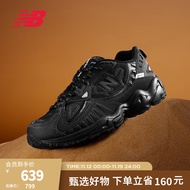 NEW BALANCE NB官方复古老爹鞋女鞋703系列经典百搭轻便透气网面休闲运动鞋 黑色 WL703CB 39(脚长25cm)