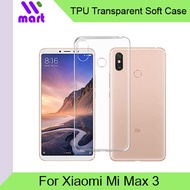 Mi Max 3 Case Transparent Soft Cover for Xiaomi Max 3