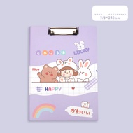 Kapuas - Papan Tulis Ujian Clipboard With Cover Cute Anak Dewasa Karakter Cartoon Lucu - M002