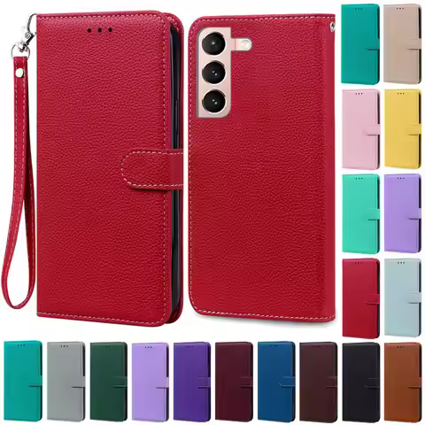 S21FE S21 FE S 21 FE Case For Samsung Galaxy S21 Plus Ultra Leather Wallet Flip Case For Samsung Gal