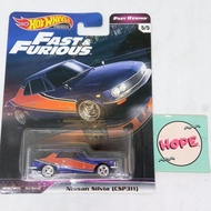 Hot Wheels Premium Fast & Furious Fast Rewind Nissan Silvia (CSP311) Original