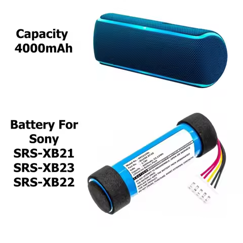 4000mAh Replacement Battery ST-05 SID1056 for Sony SRS-XB21 SRS-XB22 SRS-XB23 Bluetooth Speaker