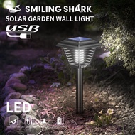 SmilingShark DCD06 Solar Garden Light White/ Purple Wide-Range Light with Light Controlled Self-Runn