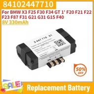 84102447710 High Quality Battery 8V 330mAh For BMW 1' F20 F21 F22 F23 F87 F31 X3 F25 F30 F34 GT G21 