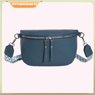 [joytownonline.sg] Women Bum Bag Double Straps Casual Crossbody Bag Belt Bum Pouch Daily Dating Bag