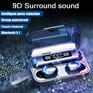 9D Stereo Touch F9 bluetooth earphone 5.0 Wireless earphone 3500mah bluetooth earbuds headphones