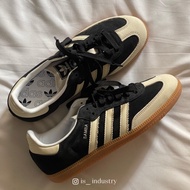 D Originals Samba OG German Training Shoes Caramel Sole Retro Sneakers Black Brown IE5836