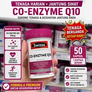 Swisse Ultiboost Co-Enzyme Q10 150mg 50 Capsules | CoQ10 Supplement for Heart Health Import dari Aus