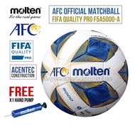 MOLTEN AFC OFFICIAL MATCHBALL F5A5000 FIFA QUALITY PRO MATCH BALL BOLA SEPAK PERTANDINGAN BOLA GAME 