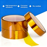 Amber PET Heat Resistant Tape, Gold Finger Polyimide Tape, Anti-Static, Sublimation Masking Tape