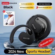 Tai nghe bluetooth 5.4 Lenovo Pro erazer X15 Tai nghe không dây thể thao HD chống nước cuộc gọi Tai 