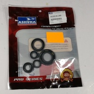 ASHUKA ENGINE OIL SEAL SET LC135 4S 5S Y15ZR Y15 Y125Z 125ZR RXZ LAGENDA SRL115 FI SRL110 SRE EGO S 