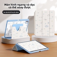 YOUSIDUN | Ốp Lưng Trong Suốt Có Khe Đựng Bút cho iPad Thế Hệ 11 10 6 iPad 9 iPad Air 5/6/7 iPad Min