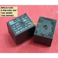 (C1224) MPA-S-124-C MPA-S-124-C  5PIN  RELAY