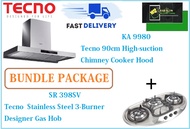 TECNO HOOD AND HOB BUNDLE PACKAGE FOR ( KA 9980 &amp; SR 398SV ) / FREE EXPRESS DELIVERY