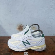 sepatu second branded new balance 990 white size 38