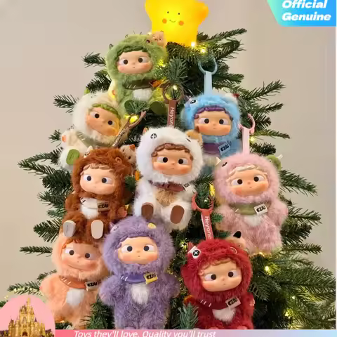 New Heyone Ozai Emotional Prism Series Plush Blind Box Pendant Cute Bag Hanging Vinyl Plush Mystery 