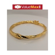 22K 916 Gold Wave Bangle