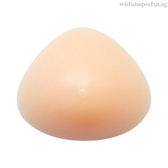 [Ready To Ship] Silicone Breast Form Chest Form Washable Chest Prosthesis Reusable Triangular Chest Enhance Mastectomy Concave Bra Pad