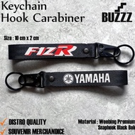 GANTUNGAN Yamaha F1Zr Keychain - Yamaha Keychain - F1Zr Carabiner - Yamaha Keychain Size-12