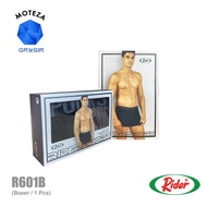KATUN Wholesale [Min 3 Boxes] Rider R 601 B - Men's Sport Boxer Briefs - 1 Box Contains 2 pcs | Cott
