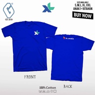 kaos distro XL axiata / baju provider XL axiata