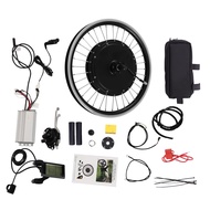 YUNLAIGOTOP Electric Bike Conversion Kit, 500W 20" Front Wheel E-Bike Conversion Kit with LCD Functi