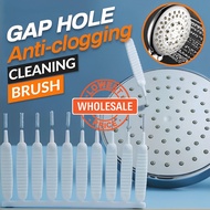 [Wholesale] Bathroom Pore Gap Hole Small Brushes / 1/10 Pcs Shower Head Hole Brush / White Phone Hol