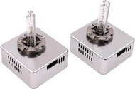 PL AUTO หลอดไฟหน้ารถซีนอน หลอดไฟรถยนต์ XENON D5S 6000K 12V 50W หลอดไฟซีนอนไร้สาย ไฟสว่างมาก