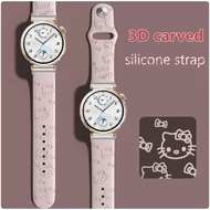 Carved Watch Strap For Huawei watch gt 6 Strap Cat Huawei watch GT Runner 2 Strap Huawei watch GT 5 