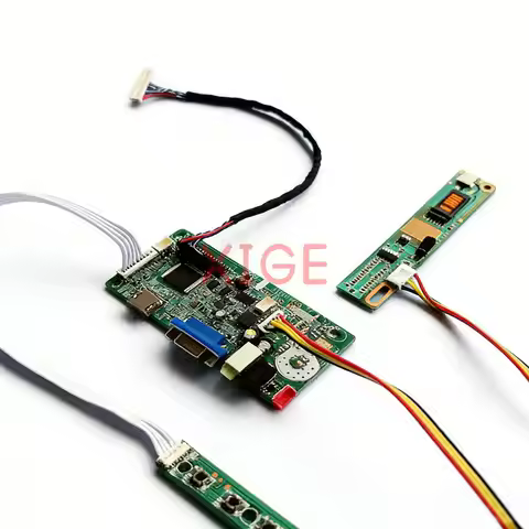 Monitor Controller Drive Board Fit CLAA154WP05 CLAA154WP04 N154C1 N154C3 LVDS 30-Pins 1440*900 1-CCF
