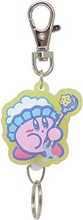 SK Japan Kirby Star Star Key Ring Sweet Dreams Rubber Reel Key Chain/Awawa Kirby